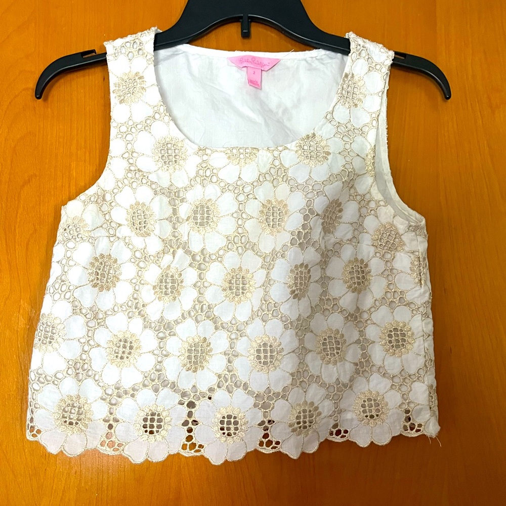 Lilly Pulitzer Cropped Tank
